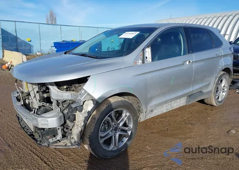2016 Ford Edge Titanium z USA, uszkodzony, nr VIN 2FMPK4K90GBB22678